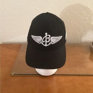 Bretitling embroidered vintage Snapback baseball hat, like new